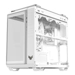 ASUS TUF GAMING GT502 Horizon TG ARGB White, Midi Tower, PC, Bianco, ATX, micro ATX, Mini-ITX, 16,3 cm, 40 cm