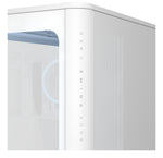ASUS PRIME AP304 TG ARGB WHITE, PC, Bianco, Mini-ITX, ATX, micro ATX, Multi, 17,5 cm, 42 cm