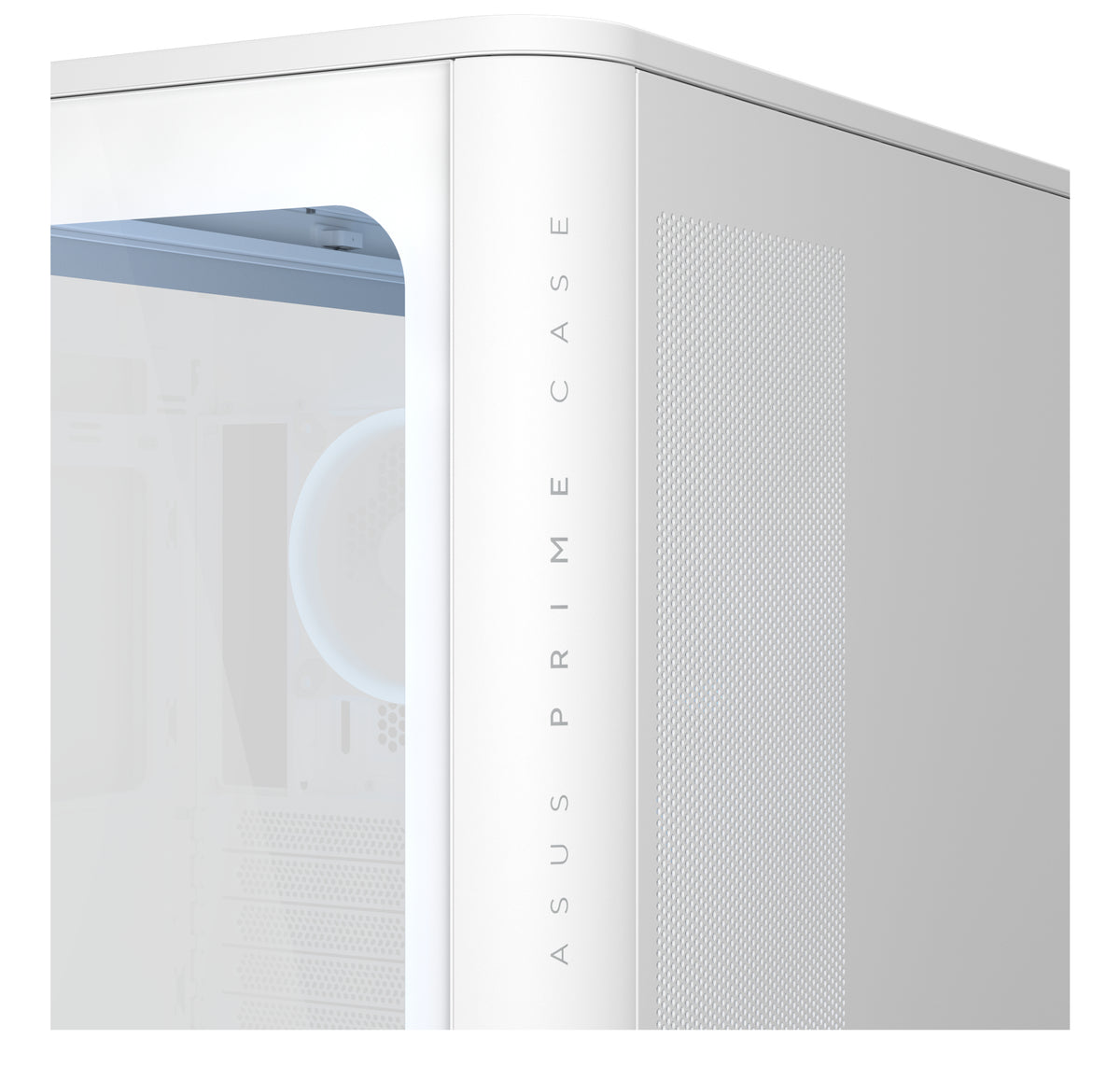 ASUS PRIME AP304 TG ARGB WHITE, PC, Bianco, Mini-ITX, ATX, micro ATX, Multi, 17,5 cm, 42 cm