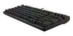 ASUS TUF Gaming K3 Gen II, Cablato, USB, Interruttore a chiave opto-meccanico, QWERTY, LED RGB, Nero