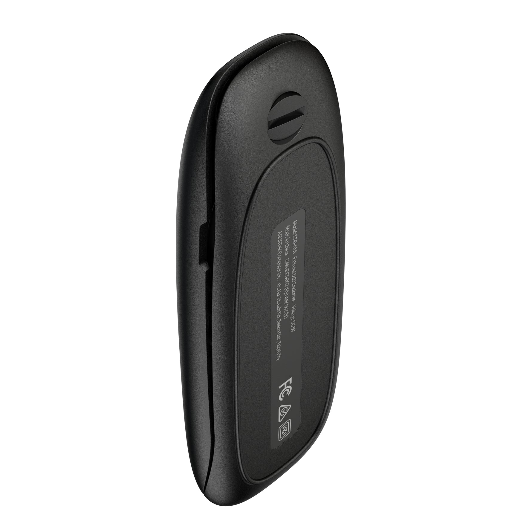 ASUS COBBLE Black (ESD-A1A/BLK), Box esterno SSD, M.2, PCI Express, SATA, 10 Gbit/s, Collegamento del dispositivo USB, Nero