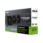 ASUS Prime -RTX5070TI-O16G, GeForce RTX 5070 Ti, 16 GB, GDDR7, 256 bit, 7680 x 4320 Pixel, PCI Express 5.0