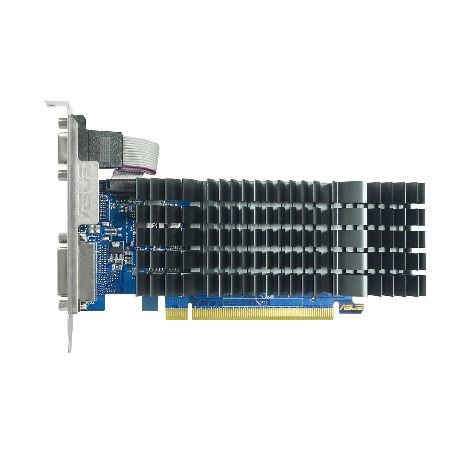 ASUS GT710-SL-2GD5-BRK-EVO, GeForce GT 710, 2 GB, GDDR5, 64 bit, 3840 x 2160 Pixel, PCI Express 2.0