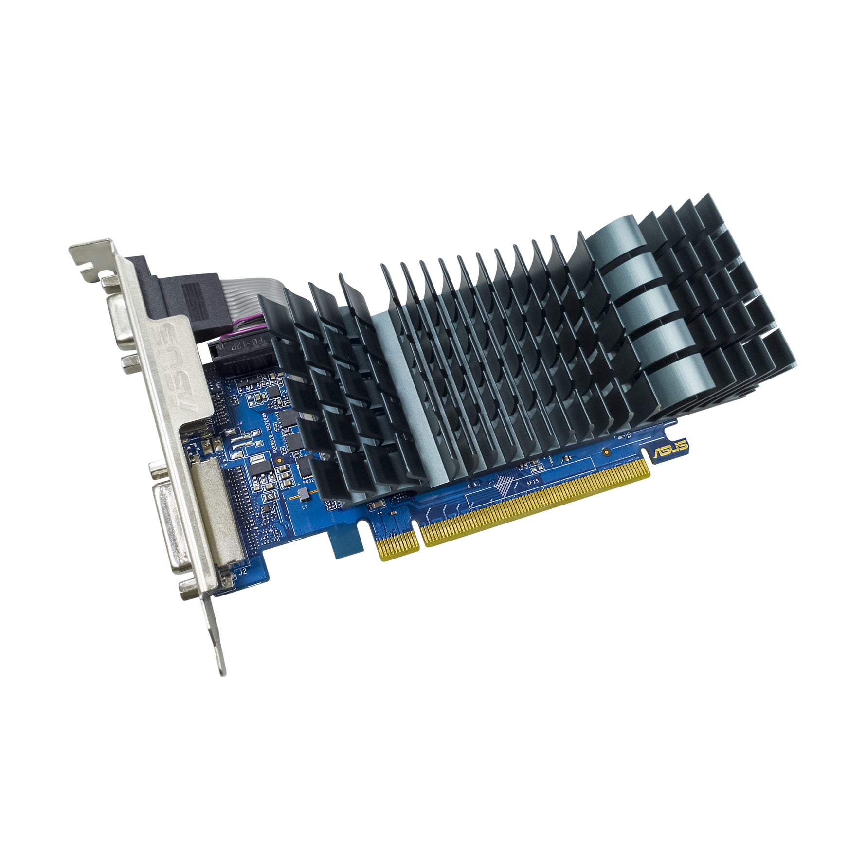 ASUS GT710-SL-2GD5-BRK-EVO, GeForce GT 710, 2 GB, GDDR5, 64 bit, 3840 x 2160 Pixel, PCI Express 2.0