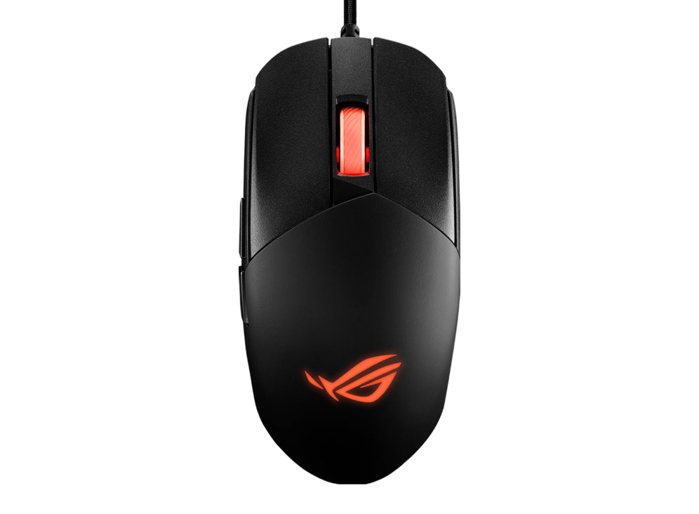 ASUS ROG Strix IMPACT III, Mano destra, Ottico, USB tipo A, 12000 DPI, Nero