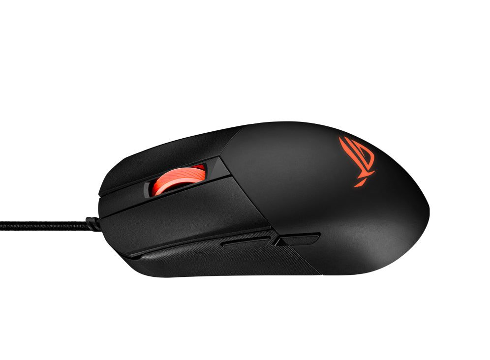 ASUS ROG Strix IMPACT III, Mano destra, Ottico, USB tipo A, 12000 DPI, Nero