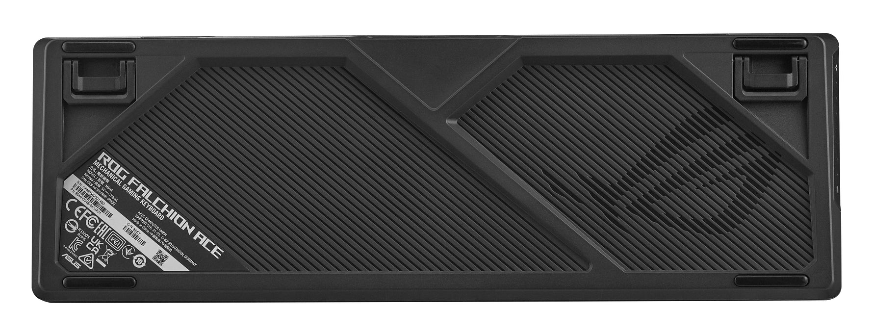 ASUS ROG Falchion Ace (Black), Cablato, USB, Interruttore a chiave meccanica, QWERTY, LED RGB, Nero