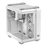 ASUS TUF GAMING GT502 Horizon TG ARGB White, Midi Tower, PC, Bianco, ATX, micro ATX, Mini-ITX, 16,3 cm, 40 cm