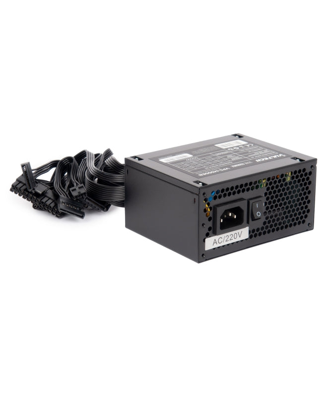 Vultech VPS-M500EB, 500 W, 220 V, Sovracorrente, Sovralimentazione, 24-pin ATX, 60 cm, 600 mm