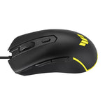 ASUS TUF Gaming M3 Gen II, Mano destra, Ottico, USB tipo-C, 8000 DPI, Nero