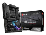 MSI MPG B550 Gaming Plus, AMD, Socket AM4, AMD Ryzen 3000 Series, DDR4-SDRAM, 128 GB, DIMM