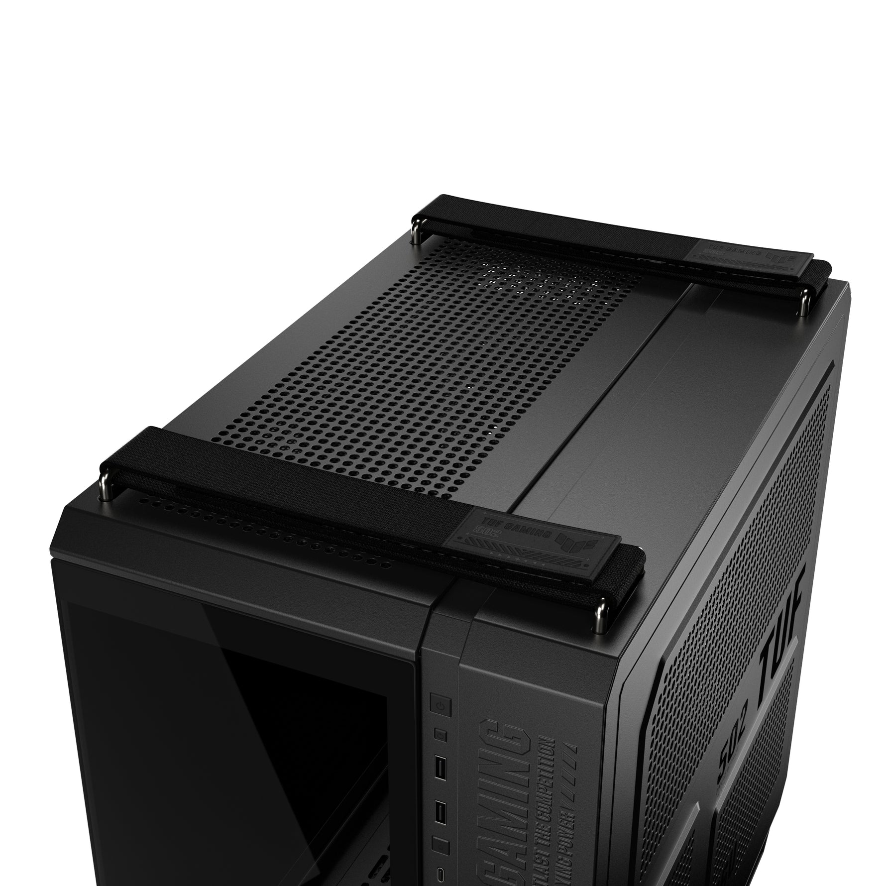 ASUS TUF GAMING GT502 Horizon TG ARGB Black, Midi Tower, PC, Nero, ATX, micro ATX, Mini-ITX, Gaming, 16,3 cm