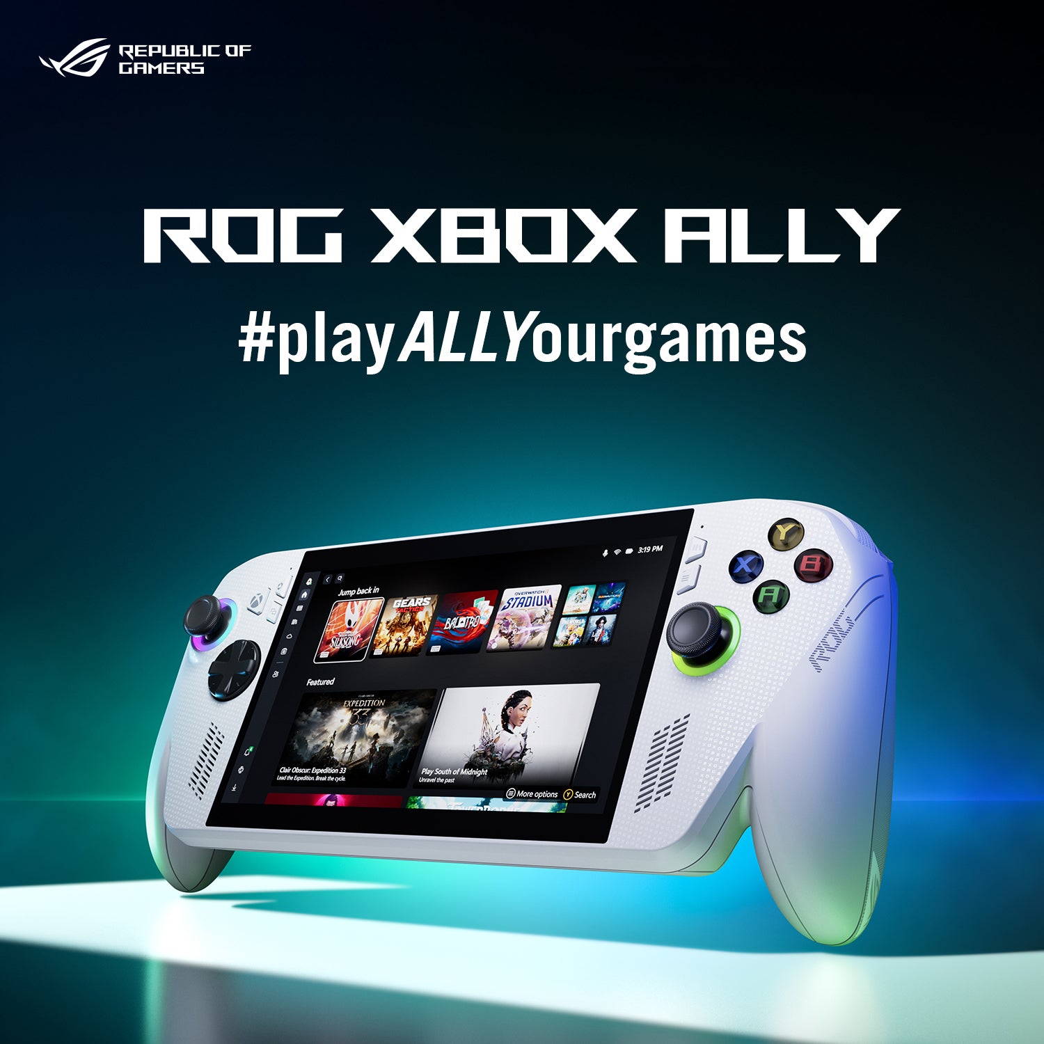 ASUS ROG Xbox Ally RC73YA-NH002W, ASUS ROG Ally, M.2, AMD Zen 2, AMD Ryzen Z2 A, 2800 MHz, 3,8 GHz
