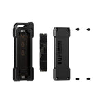 ASUS ESD-T1A/BLK/G/AS//, Box esterno SSD, M.2, M.2, PCI Express, SATA, 10 Gbit/s, Collegamento del dispositivo USB, Nero