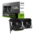 ASUS Dual -RTX5060-O8G-A, GeForce RTX 5060, 8 GB, GDDR7, 128 bit, 7680 x 4320 Pixel, PCI Express 5.0