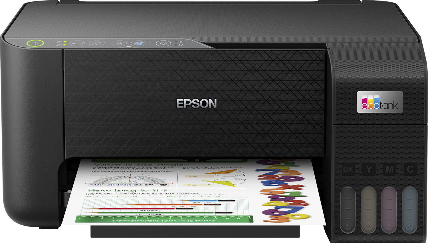 Epson EcoTank ET-2860 stampante multifunzione a serbatoio, Ad inchiostro, Stampa a colori, 5760 x 1440 DPI, A4, Stampa diretta, Nero