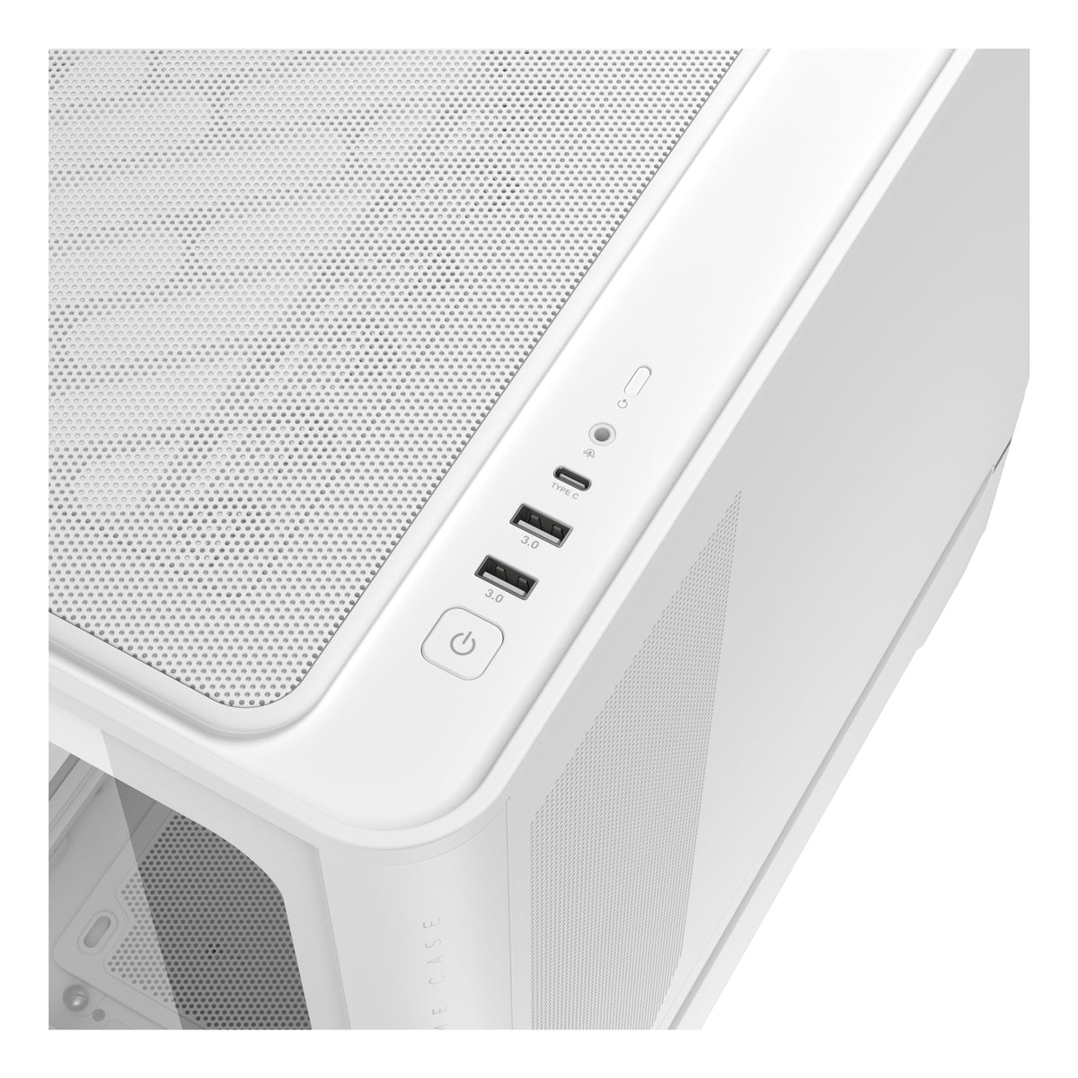 ASUS PRIME AP304 TG ARGB WHITE, PC, Bianco, Mini-ITX, ATX, micro ATX, Multi, 17,5 cm, 42 cm