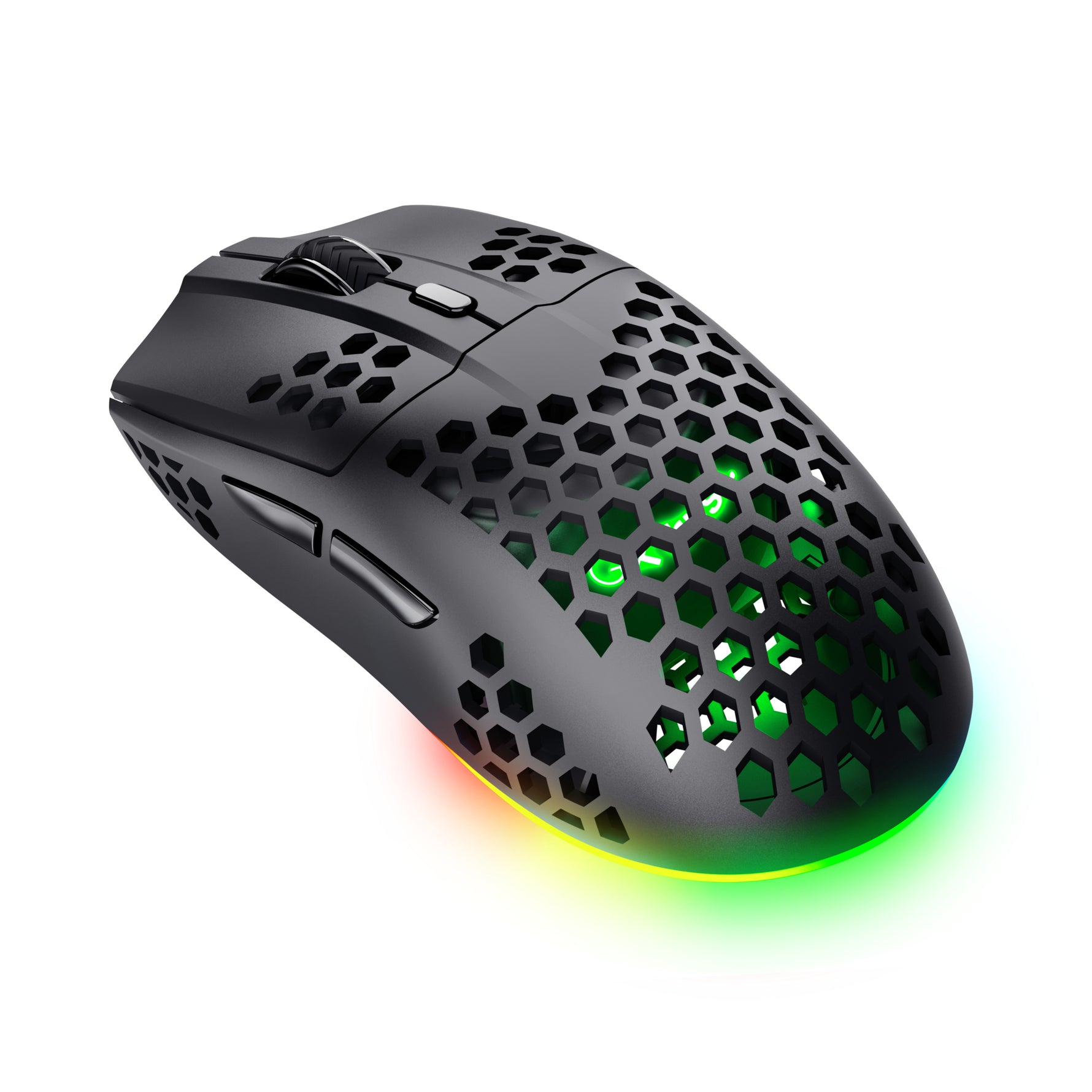 Trust GXT 929 Helox, Mano destra, Ottico, RF Wireless, 4800 DPI, Nero