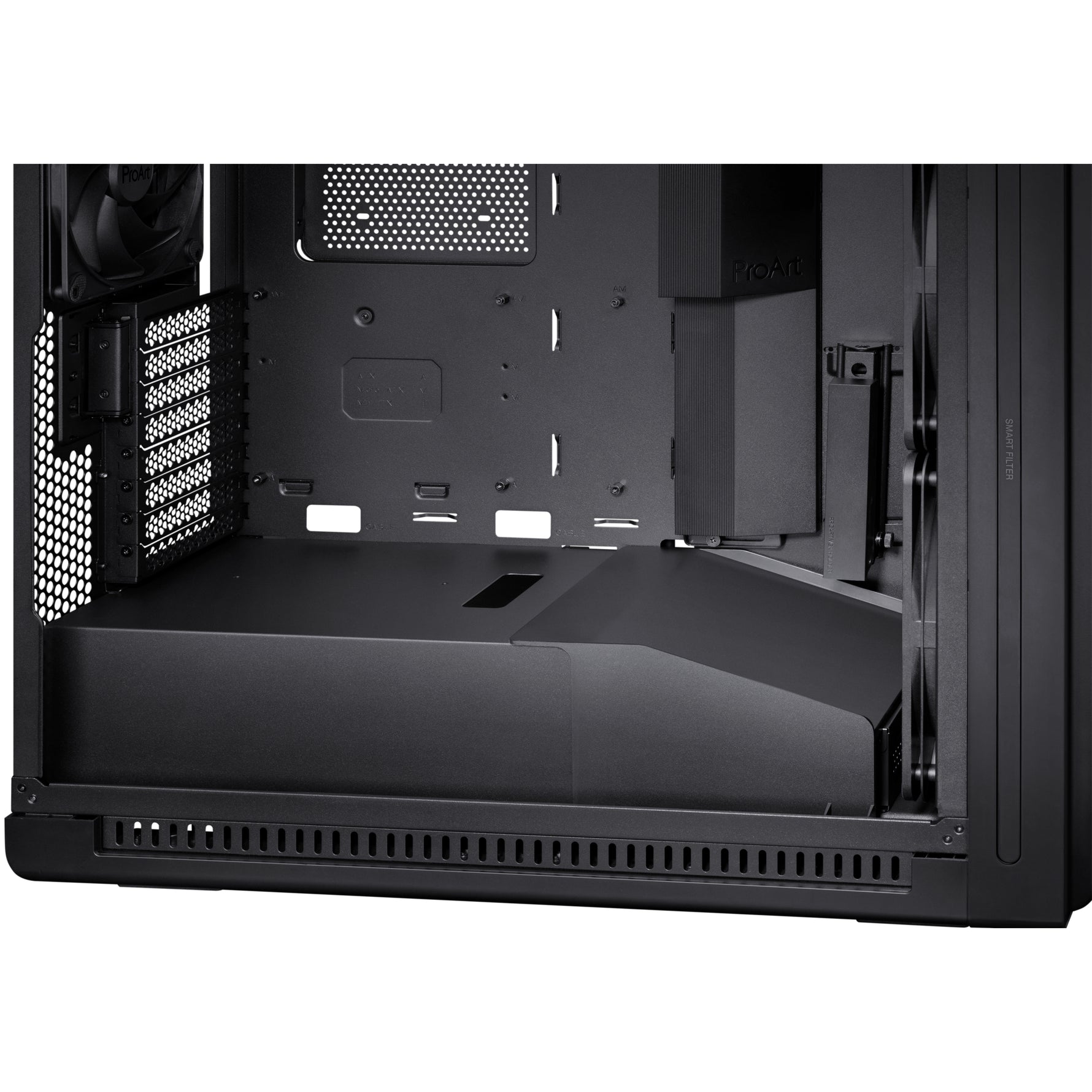 ASUS ProArt PA602, Midi Tower, PC, Nero, ATX, DTX, EATX, micro ATX, Mini-DTX, Mini-ITX, Gaming, 19 cm