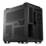 ASUS TUF GAMING GT502 Horizon TG ARGB Black, Midi Tower, PC, Nero, ATX, micro ATX, Mini-ITX, Gaming, 16,3 cm