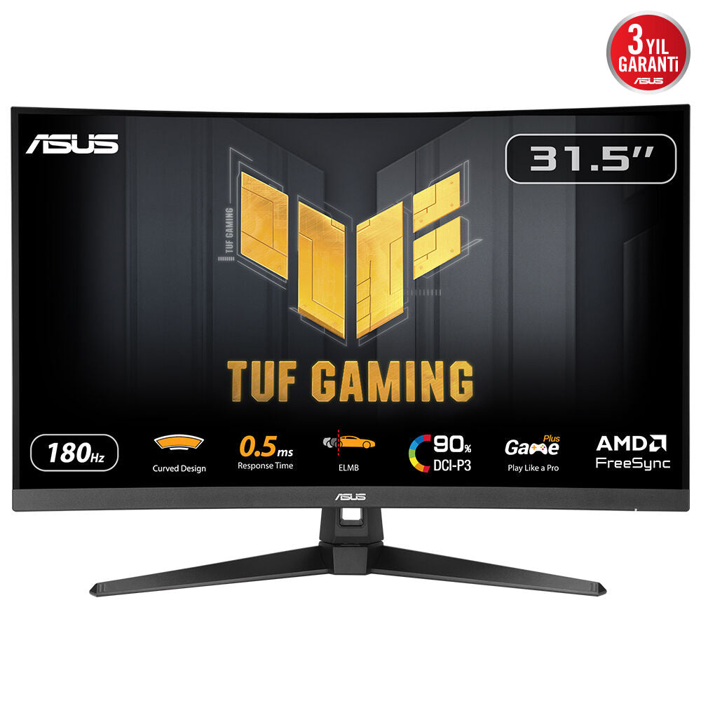 ASUS TUF Gaming VG32WQ3B, 80 cm (31.5"), 2560 x 1440 Pixel, Quad HD, LED, 1 ms, Nero