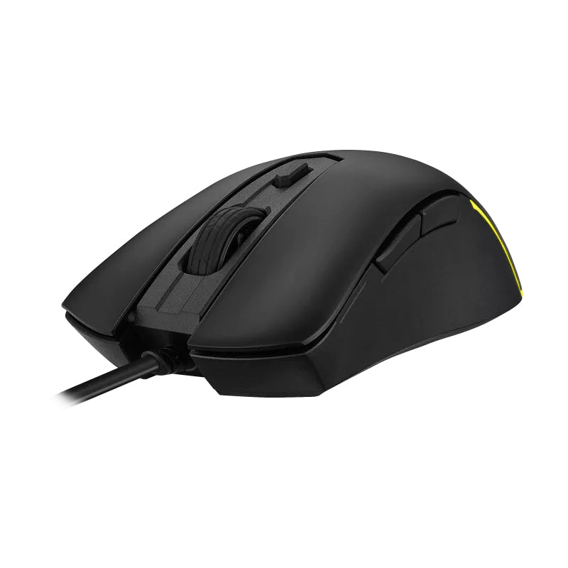 ASUS TUF Gaming M3 Gen II, Mano destra, Ottico, USB tipo-C, 8000 DPI, Nero
