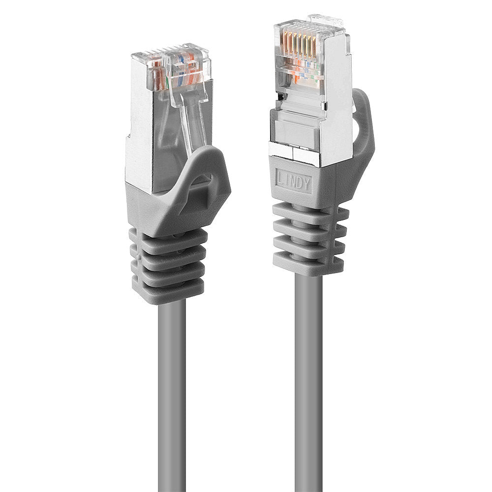 Lindy 48390, 0,5 m, Cat5e, F/UTP (FTP), RJ-45, RJ-45, Grigio