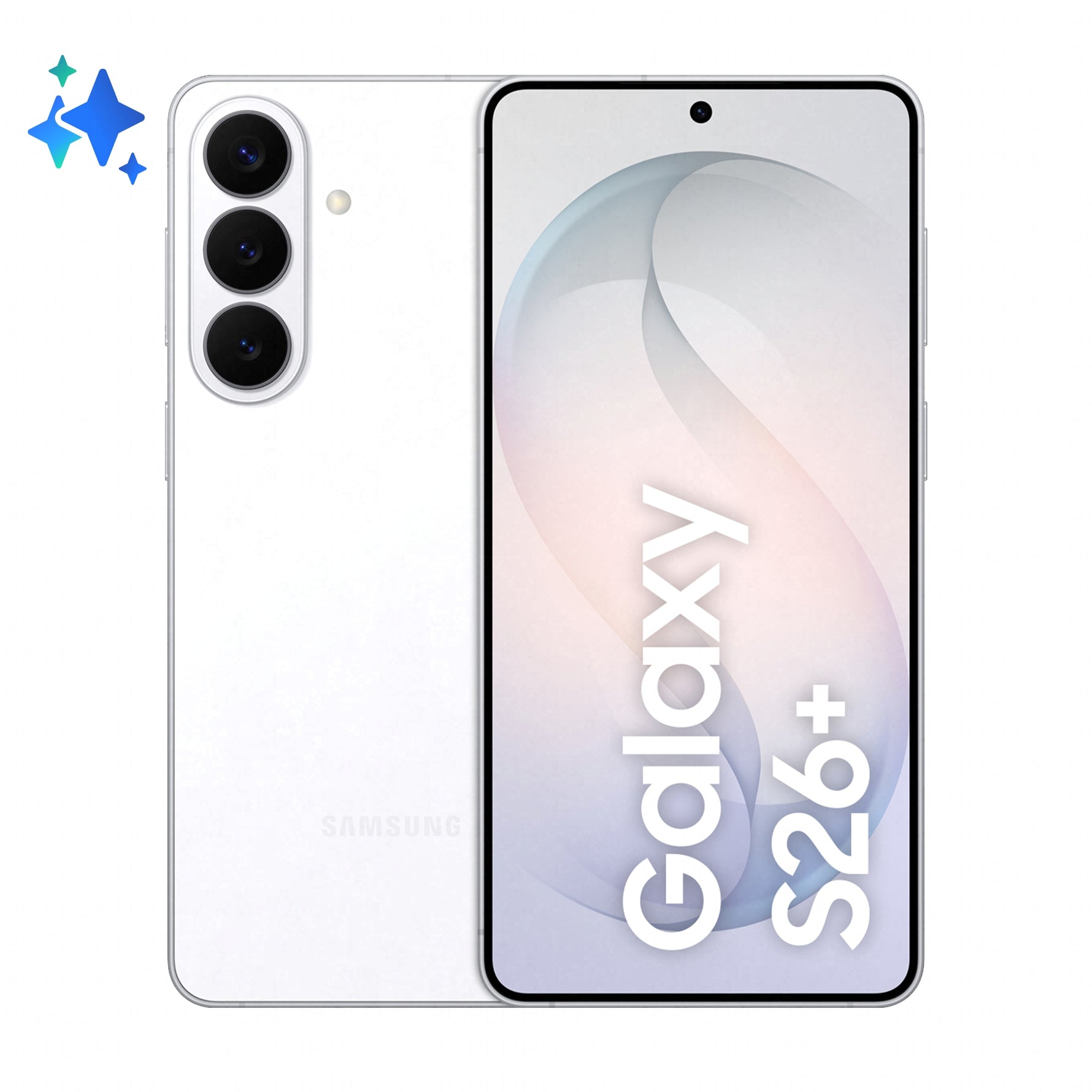Samsung Galaxy S26+ Smartphone AI, 512GB, Processore avanzato, Assistente Foto, Creative Studio, Camera 50 MP, 4900 mAh, White, 17 cm (6.7"), 12 GB, 512 GB, 50 MP, Android 16.0, Bianco