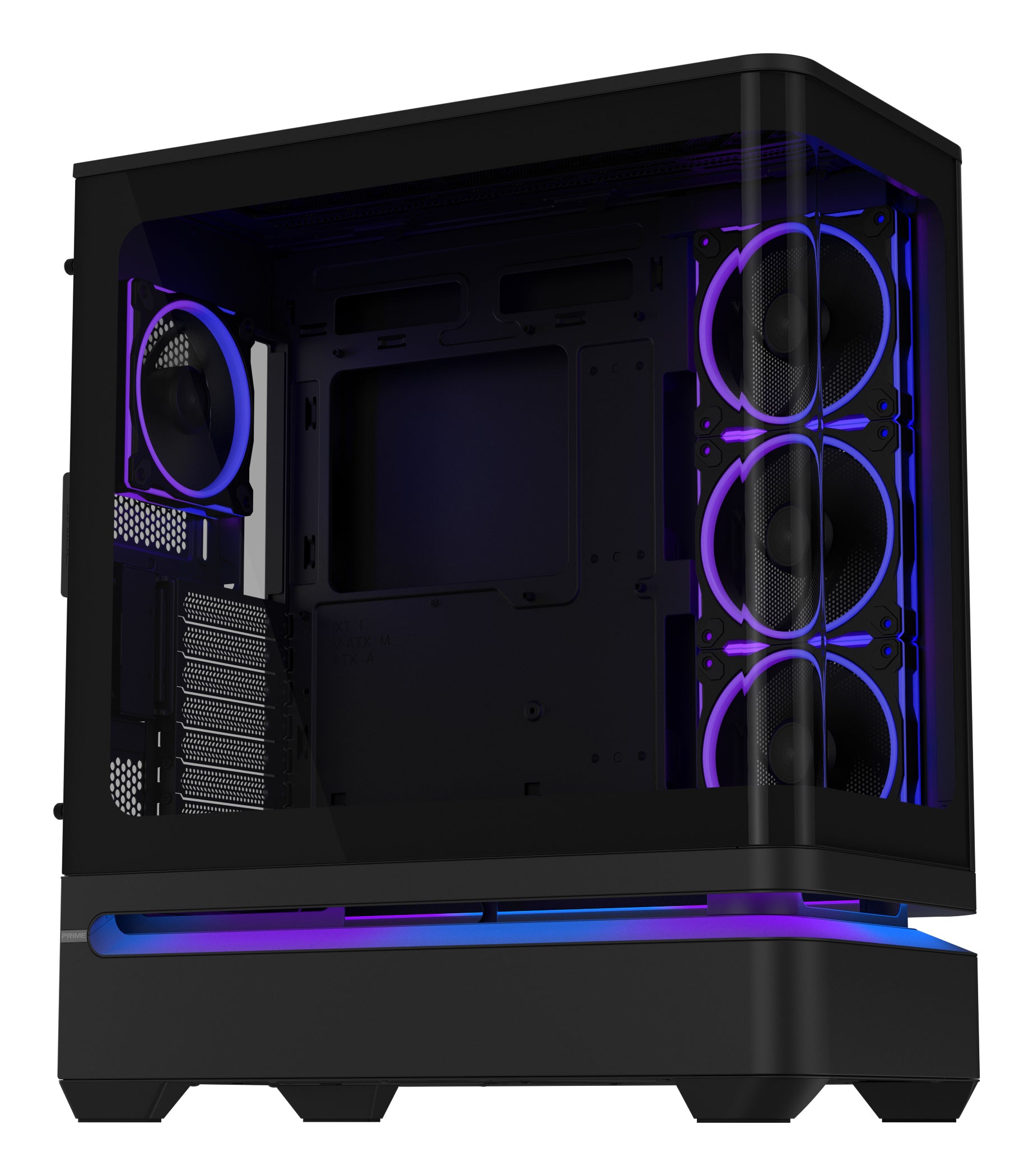 ASUS PRIME AP304 TG ARGB BLACK — vista frontale