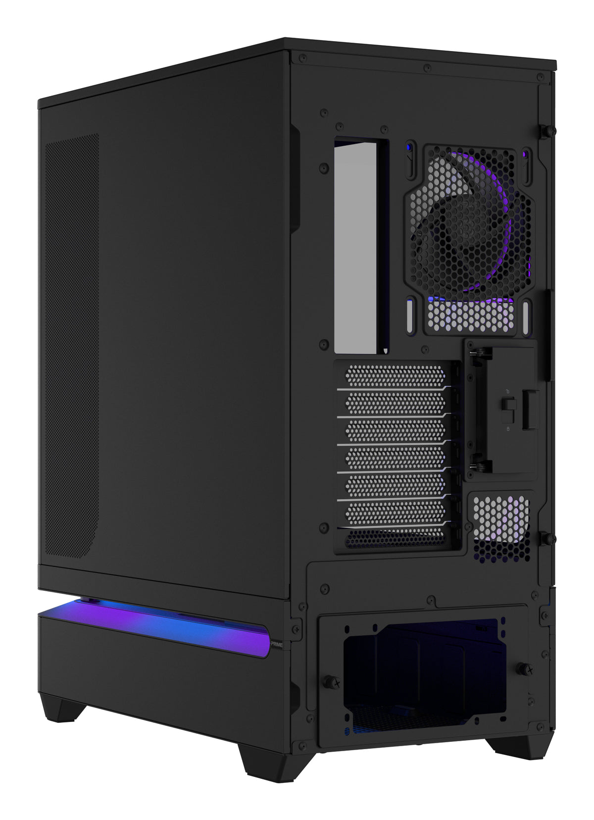 ASUS PRIME AP304 TG ARGB BLACK, PC, Nero, Mini-ITX, ATX, micro ATX, Multi, 17,5 cm, 42 cm