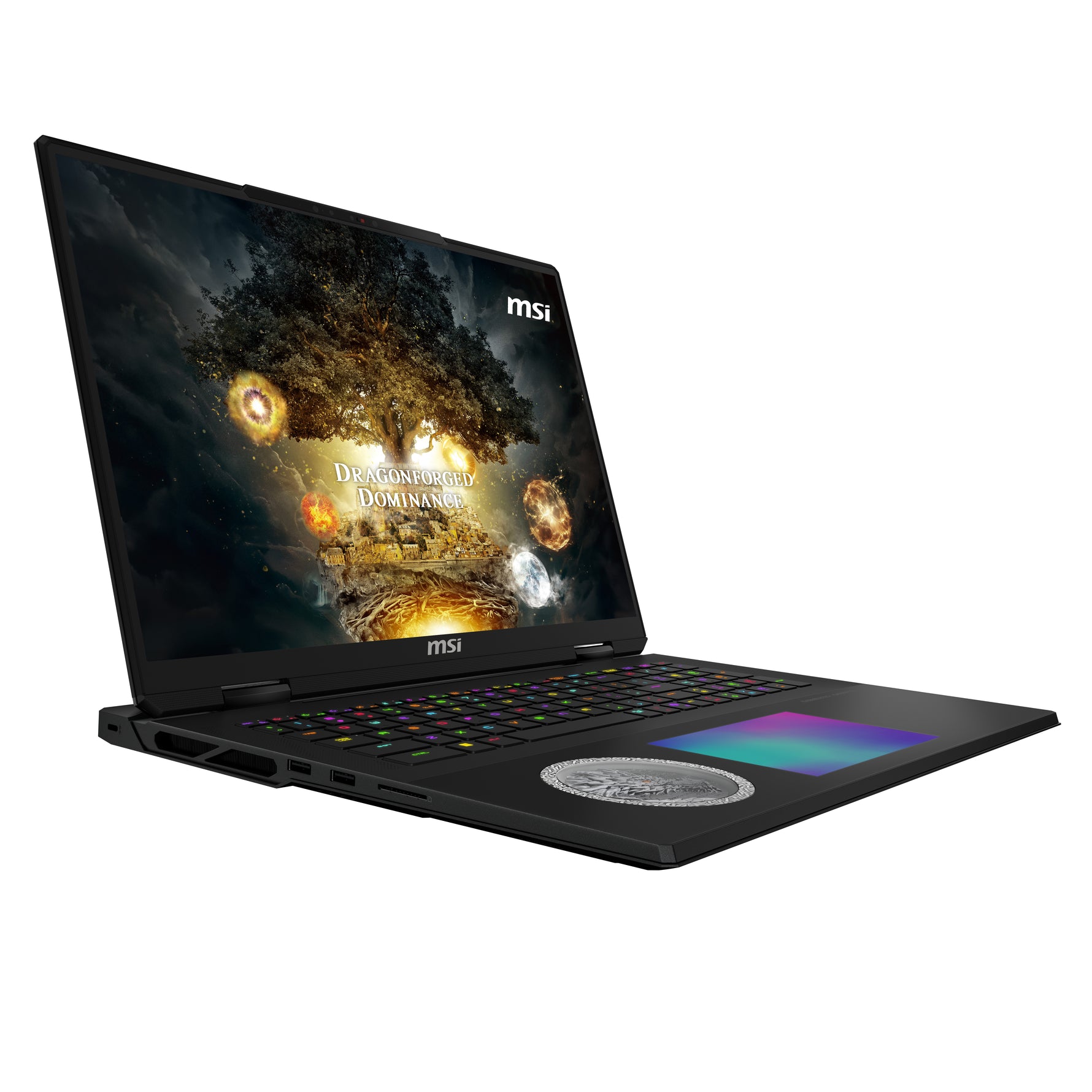 MSI Titan 18 HX DRAGON EDITION NORSE MYTH A2XWJG-401IT, Intel Core Ultra 9, 45,7 cm (18"), 3840 x 2400 Pixel, 96 GB, 6 TB, Windows 11 Pro