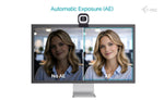 i-tec SOLOMON 700 STREAM 4K Webcam Ring Light, 8,29 MP, 3840 x 2160 Pixel, 60 fps, 81°, 5 V, 25,4 / 2,55 mm (1 / 2.55")