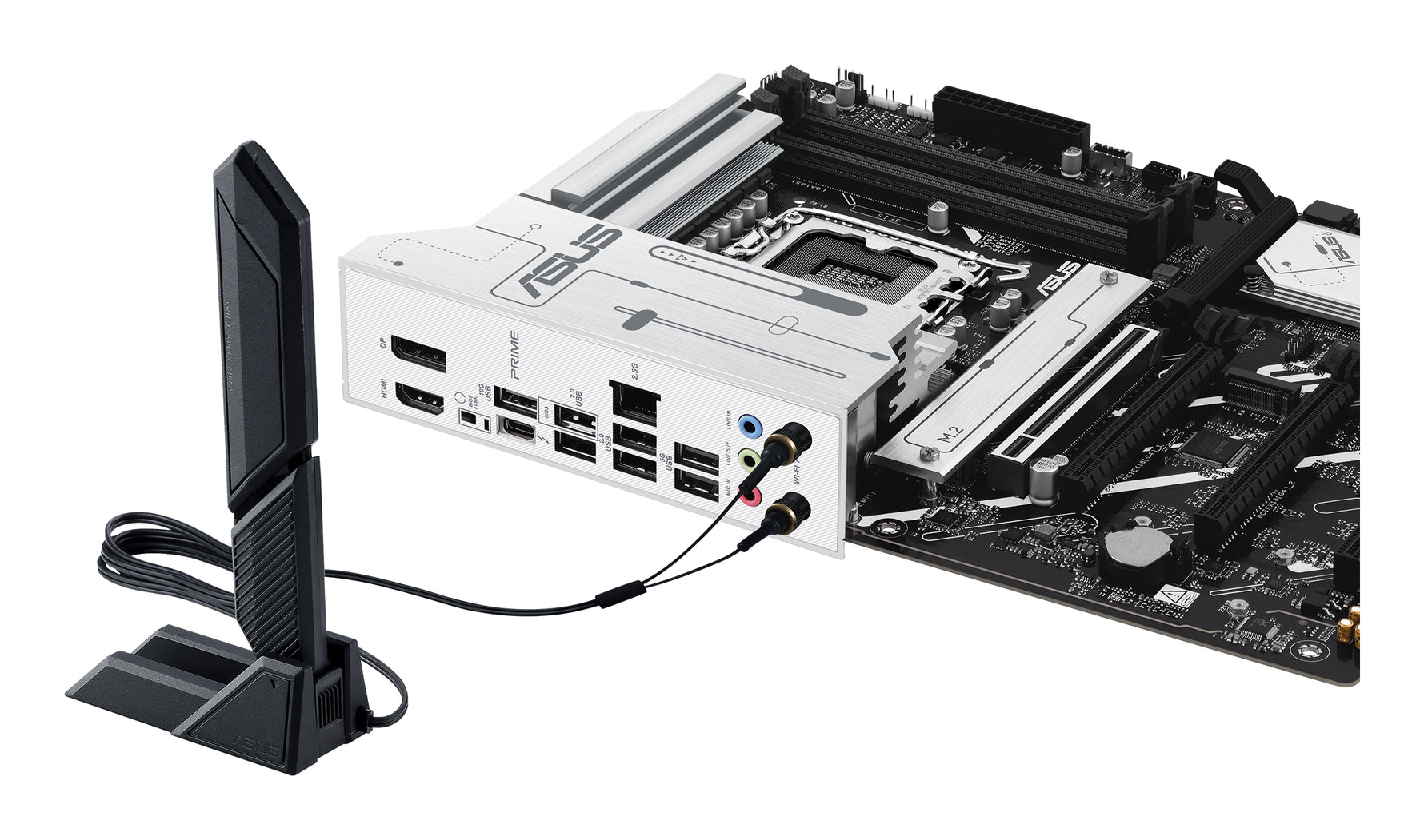 ASUS PRIME Z890-P WIFI, Intel, LGA 1851 (Socket V1), Intel Core Ultra (Series 2), DDR5-SDRAM, 192 GB, DIMM