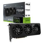 ASUS Prime -RTX5060-O8G, GeForce RTX 5060, 8 GB, GDDR7, 128 bit, 7680 x 4320 Pixel, PCI Express 5.0