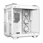ASUS TUF GAMING GT502 Horizon TG ARGB White, Midi Tower, PC, Bianco, ATX, micro ATX, Mini-ITX, 16,3 cm, 40 cm
