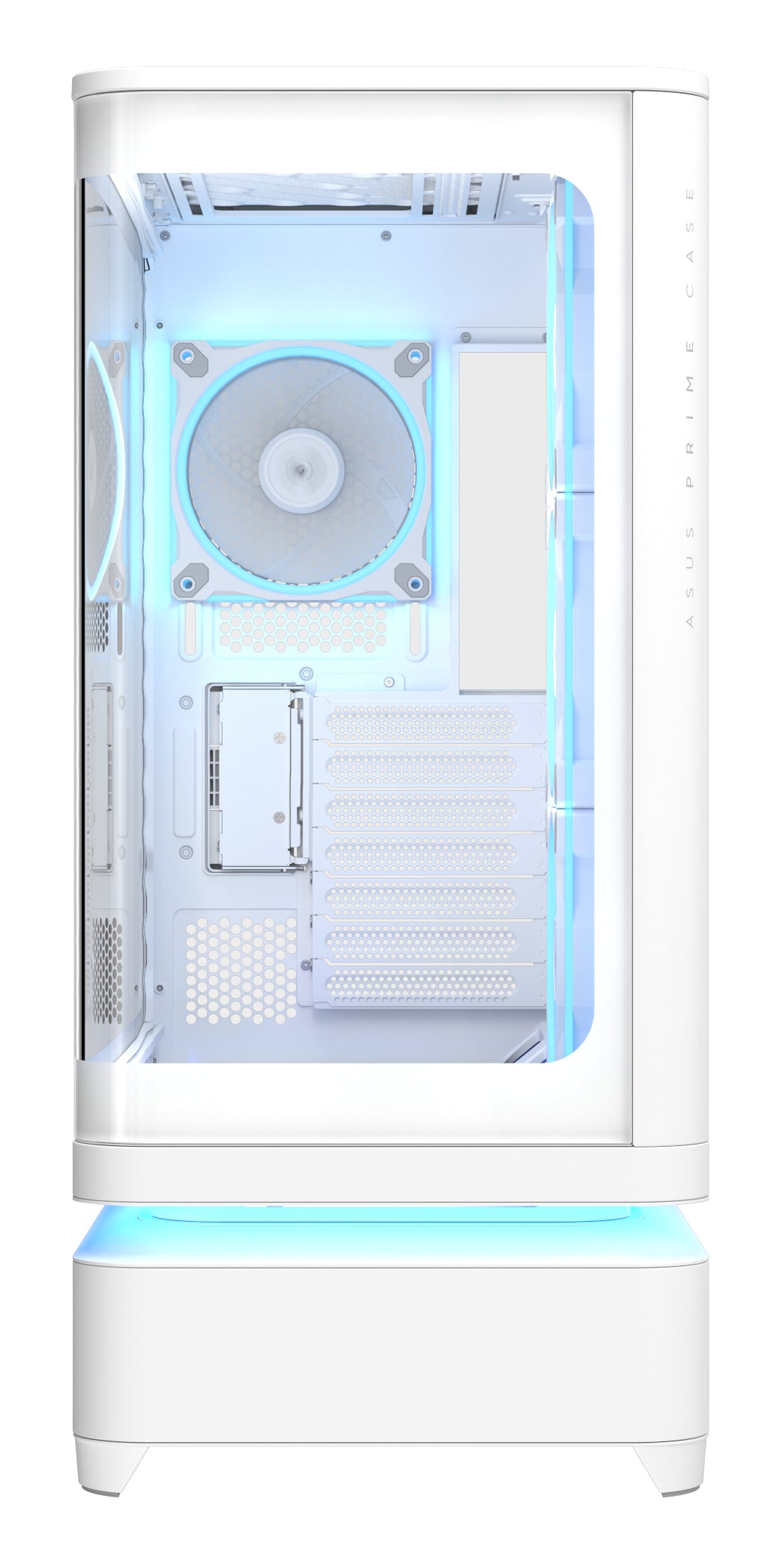 ASUS PRIME AP304 TG ARGB WHITE, PC, Bianco, Mini-ITX, ATX, micro ATX, Multi, 17,5 cm, 42 cm