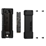 ASUS TUF Gaming A2, Box esterno SSD, M.2, PCI Express, SATA, 20 Gbit/s, Collegamento del dispositivo USB, Nero