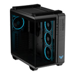 ASUS TUF GAMING GT502 Horizon TG ARGB Black, Midi Tower, PC, Nero, ATX, micro ATX, Mini-ITX, Gaming, 16,3 cm