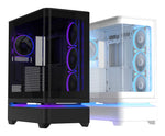 ASUS PRIME AP304 TG ARGB BLACK, PC, Nero, Mini-ITX, ATX, micro ATX, Multi, 17,5 cm, 42 cm