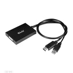 CLUB3D cac-1010, Displayport/usb, DVI-I Daul link, 0,6 m, Nero, Bianco