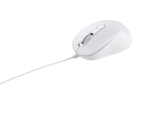 ASUS MU101C, Ambidestro, Ottico, USB tipo A, 3200 DPI, Bianco