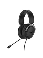ASUS TUF Gaming H3, Cablato, Gaming, 20 - 20000 Hz, 294 g, Auricolare, Nero, Grigio