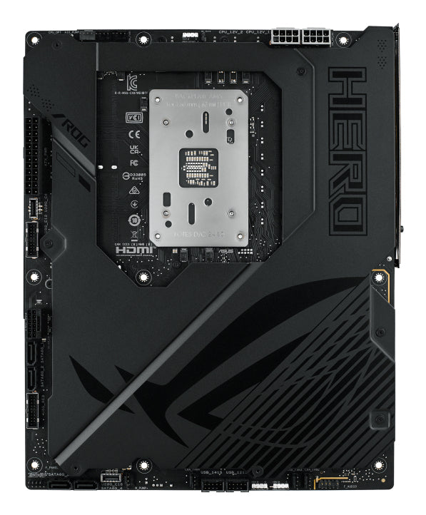 ASUS ROG CROSSHAIR X870E HERO BTF, AMD, Socket AM5, AMD Ryzen 7000 Series, AMD Ryzen 8000 Series, AMD Ryzen 9000 Series, DDR5-SDRAM, 256 GB, DIMM