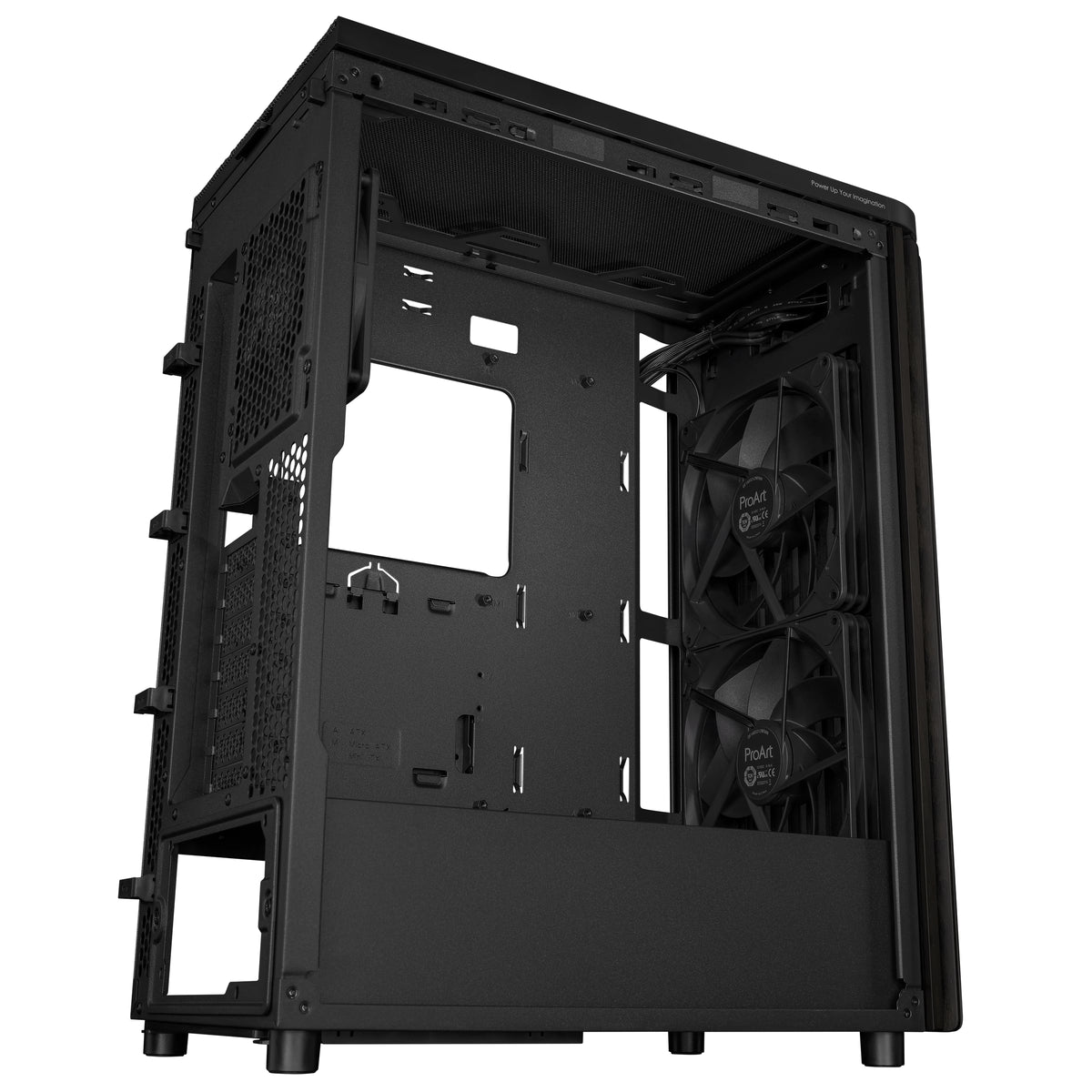 ASUS ProArt PA401, Tower, PC, Nero, ATX, Metallo, Gaming
