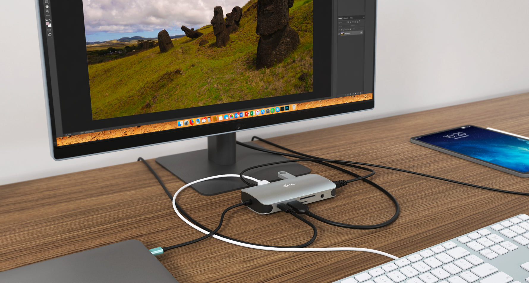 i-tec Metal USB-C Travel Nano Dock HDMI/VGA with LAN + Power Delivery 100 W, Cablato, USB 3.2 Gen 1 (3.1 Gen 1) Type-C, 100 W, 3,5 mm, Argento, MicroSD (TransFlash), SD