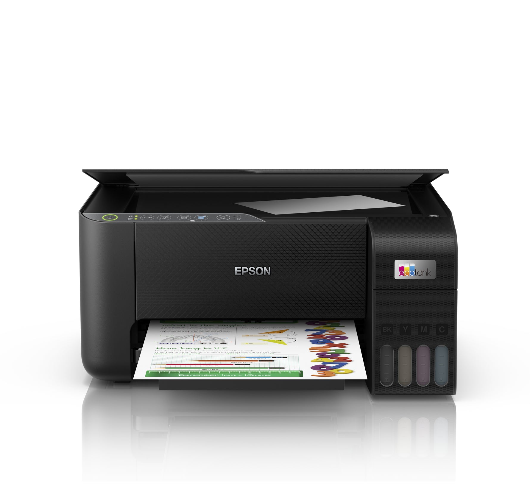 Epson EcoTank ET-2860 stampante multifunzione a serbatoio, Ad inchiostro, Stampa a colori, 5760 x 1440 DPI, A4, Stampa diretta, Nero
