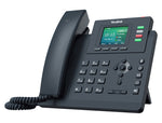 Yealink SIP-T33G, IP Phone, Grigio, Cornetta cablata, 4 linee, 1000 voci, Pulsanti