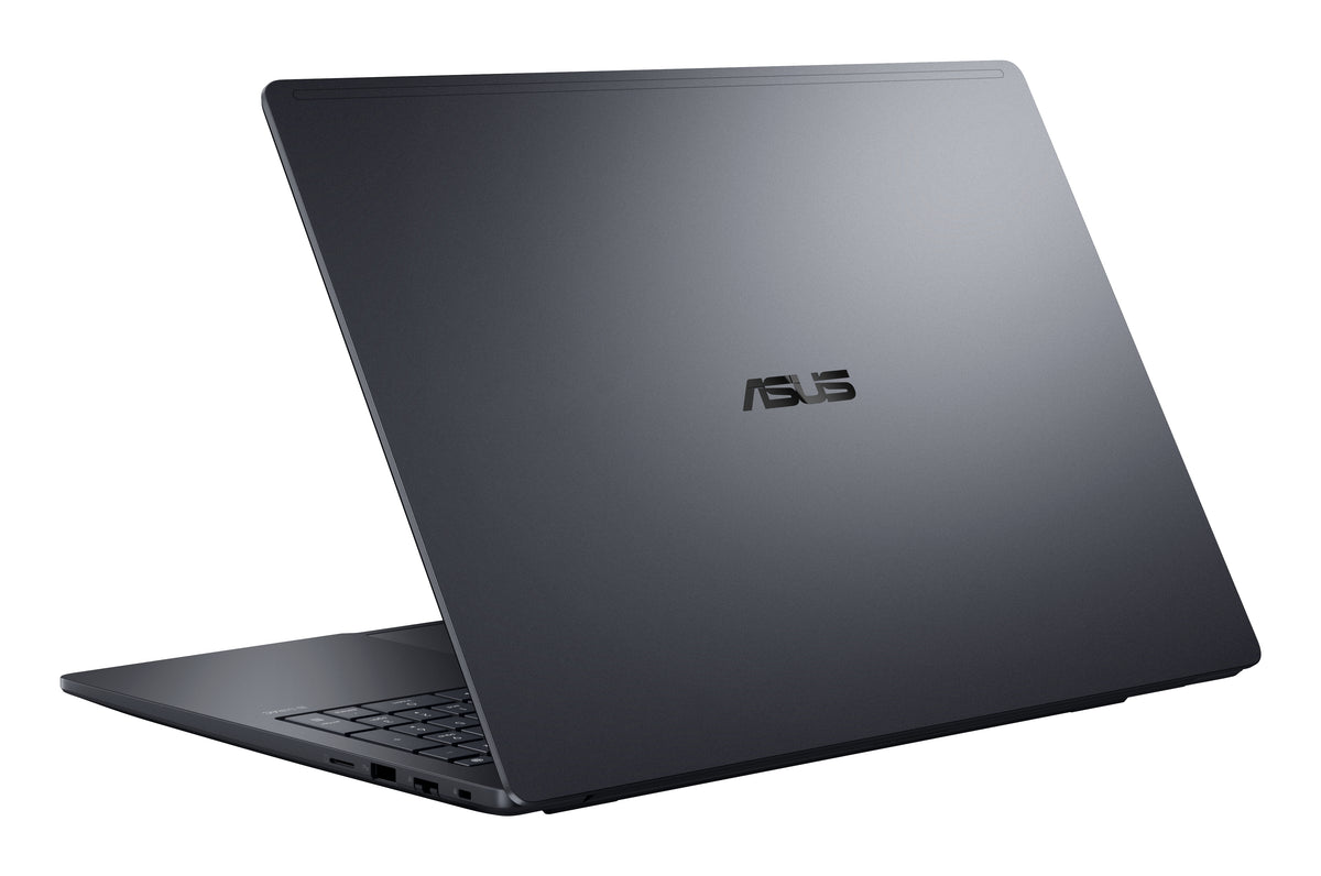 ASUS ExpertBook B3 G2 B3605CAA Gentle Grey, cover e lato destro; immagine di serie, tastiera illustrativa