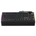 ASUS TUF Gaming K1, Full-size (100%), Cablato, USB, Interruttore a chiave meccanica, LED RGB, Nero