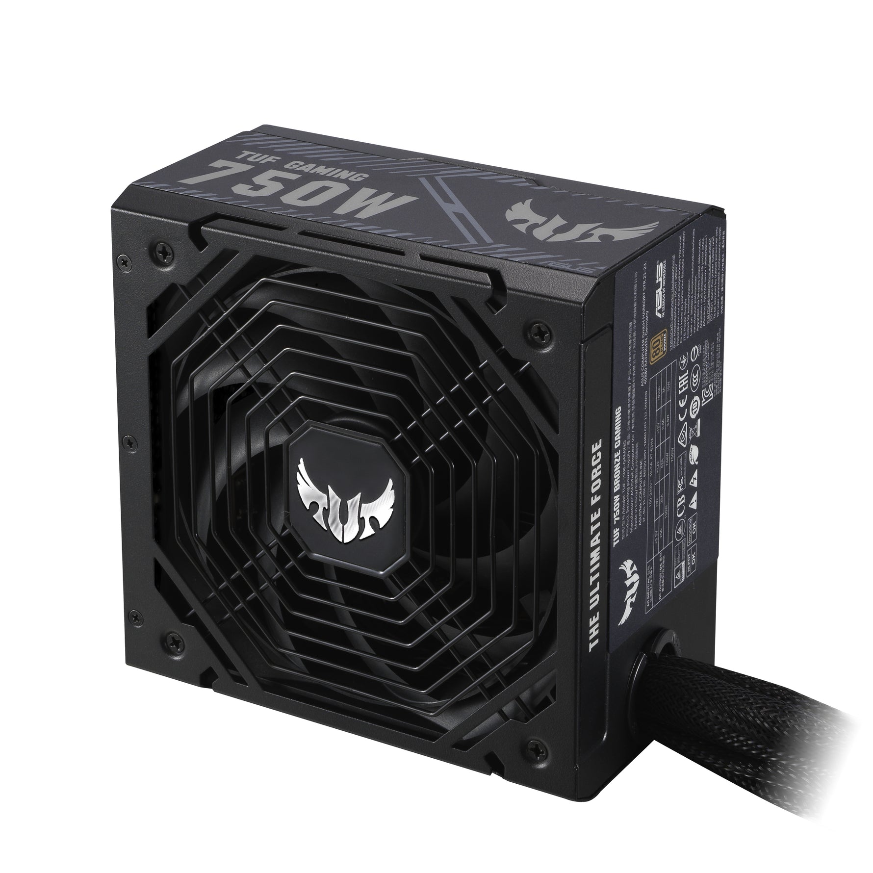 ASUS TUF-GAMING-750B, 750 W, 100 - 240 V, 20+4 pin ATX, Non modulare, PC, ATX